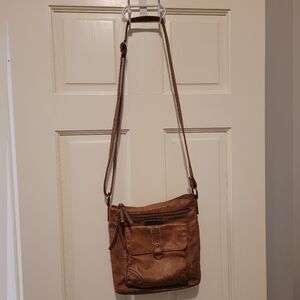 Stone Mountain Satchel Crossbody Purse, brown